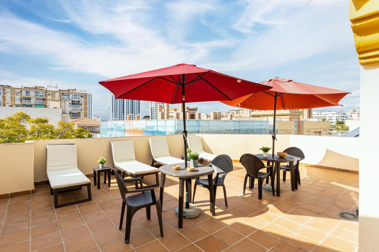 Holidays2Malaga Montesa 700M From The Beach Rooftop Terrace מראה חיצוני תמונה
