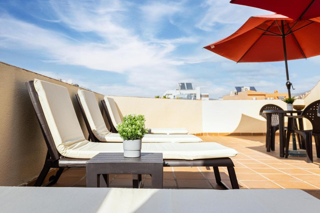 Holidays2Malaga Montesa 700M From The Beach Rooftop Terrace מראה חיצוני תמונה